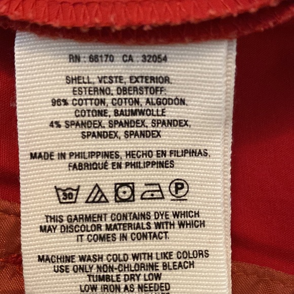 Anthropologie Cartonnier Burnt Orange Charlie Ankle Pants. Size 4 - Picture 13 of 15